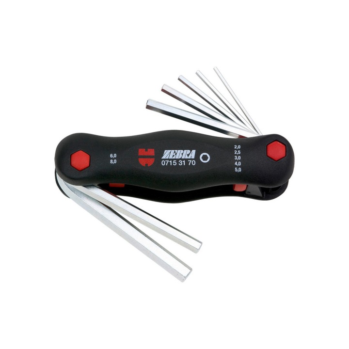 Set 7xChei, Wurth, Pliabil, Multifunctional, Negru