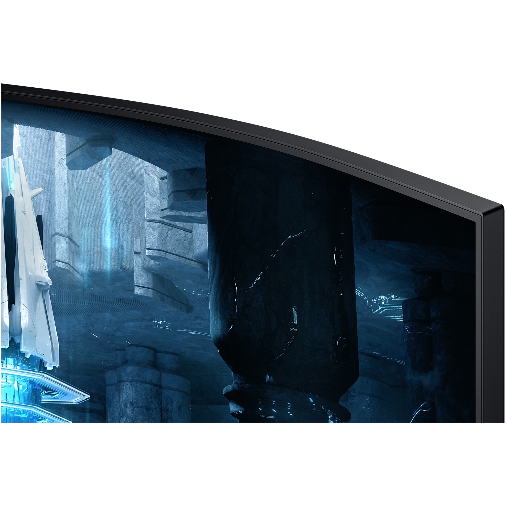 SAMSUNG LS32BG850NUXEN Ívelt Gaming Monitor, 32", 240Hz, VA, 3840x2160 ...