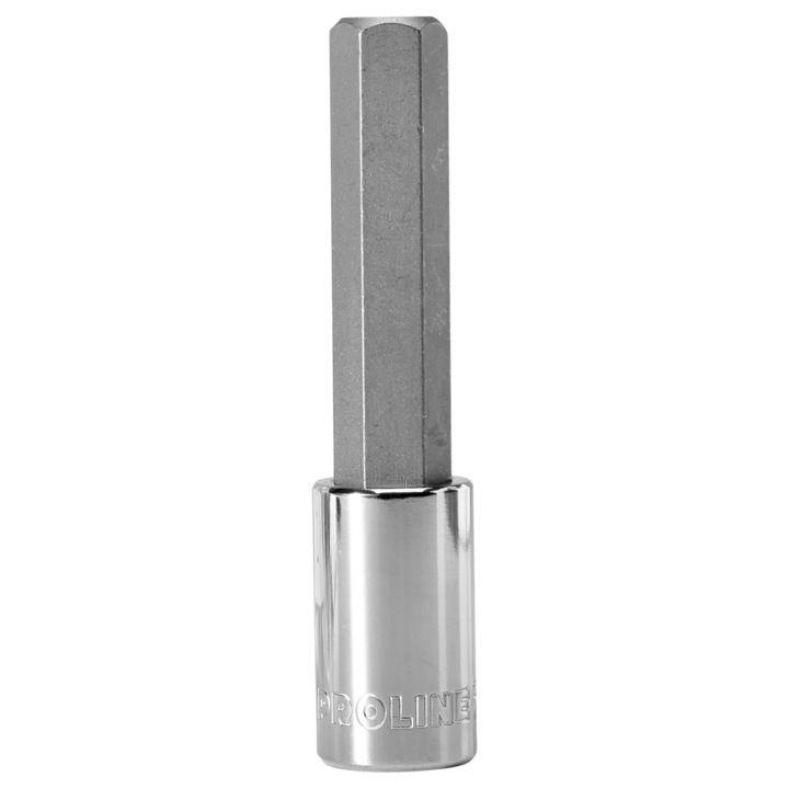 Bit, Proline, 1/2", Hexagonal, 10 mm / 100 mm, Argintiu