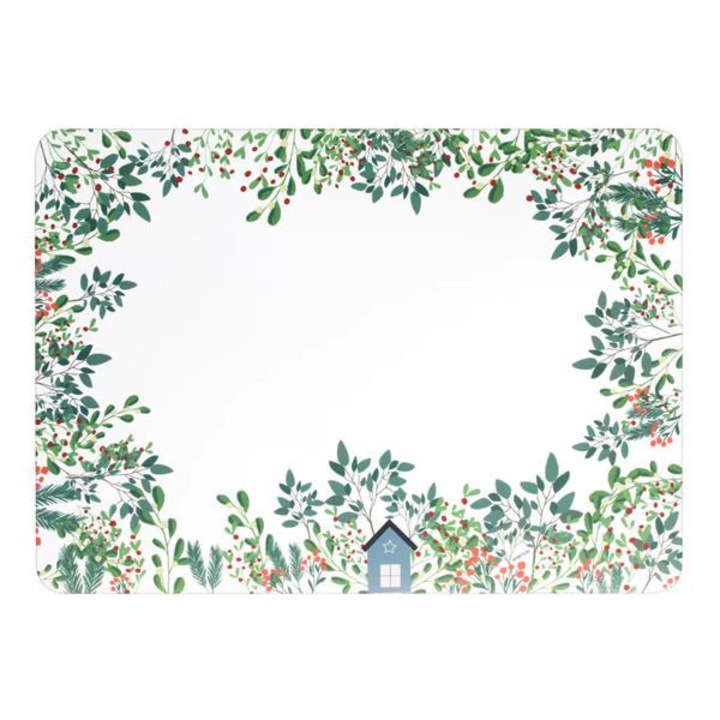 Suport farfurie laminat 39x28cm, AMBITION Greenery