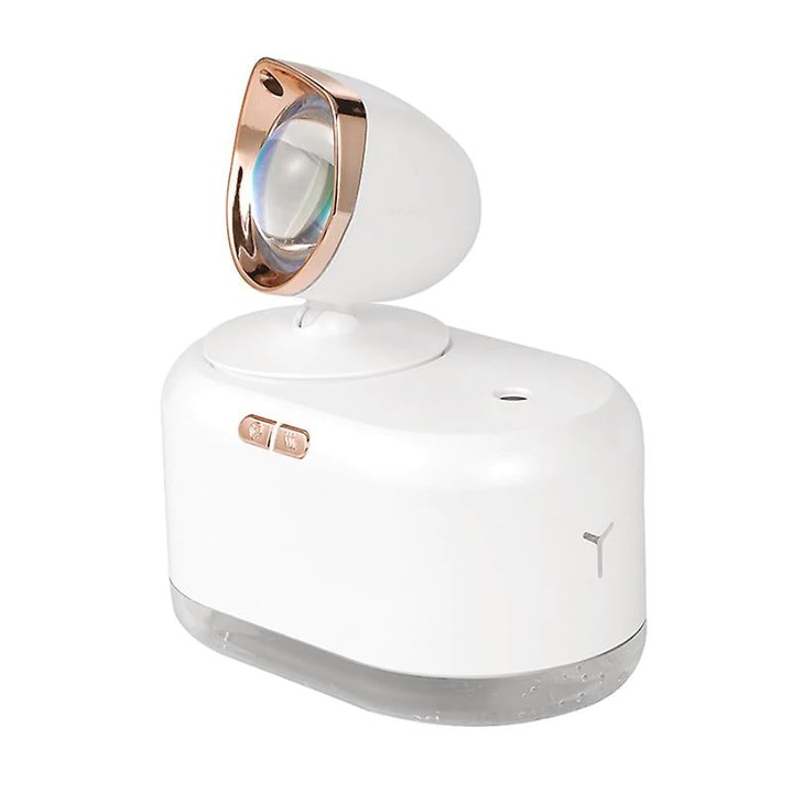 Umidificator de Aer Cu Lampa SEMERAY E289, 300ml, Luminozitate Reglabila, Alb