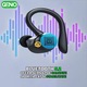 Casti Wireless Fara Fir Qeno® FitSport, Bluetooth 5.2, Play Time 120hr, Gaming/ Sport/ Run/ Work, Cu Microfon HD Calls Noise Canceling, Finger Print, Waterproof, Universale, Negru