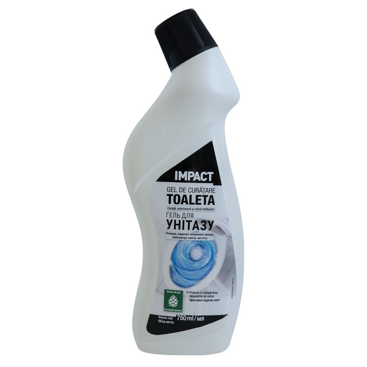 Gel pentru curatarea vasului WC, Impact, 0.75 L