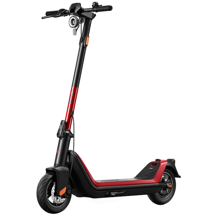 Сгъваем електрически скутер Niu KQi3 Sport Red 9.5", 25km/h, 40km, 300W, 48V, 7.8Ah