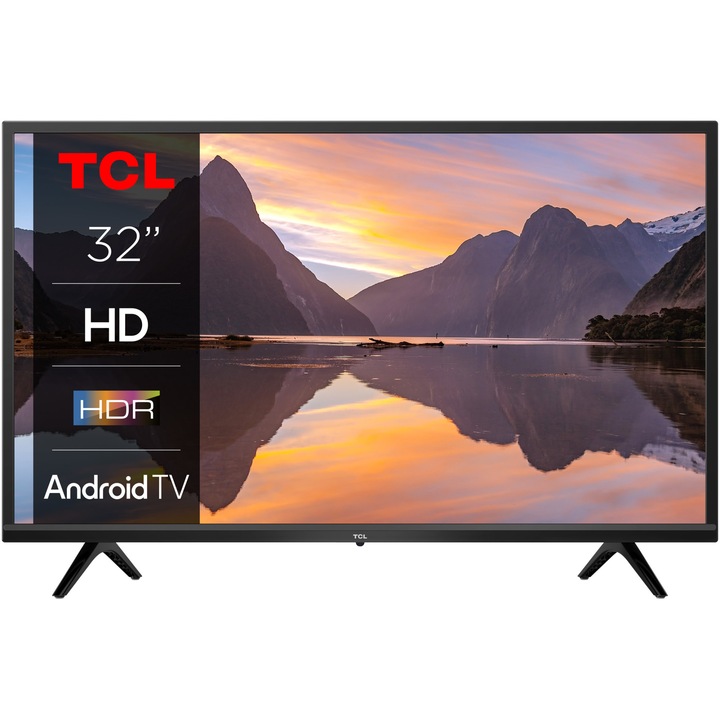Телевизор TCL LED 32S5200, 32" (80 см), Smart Android, HD, Клас F