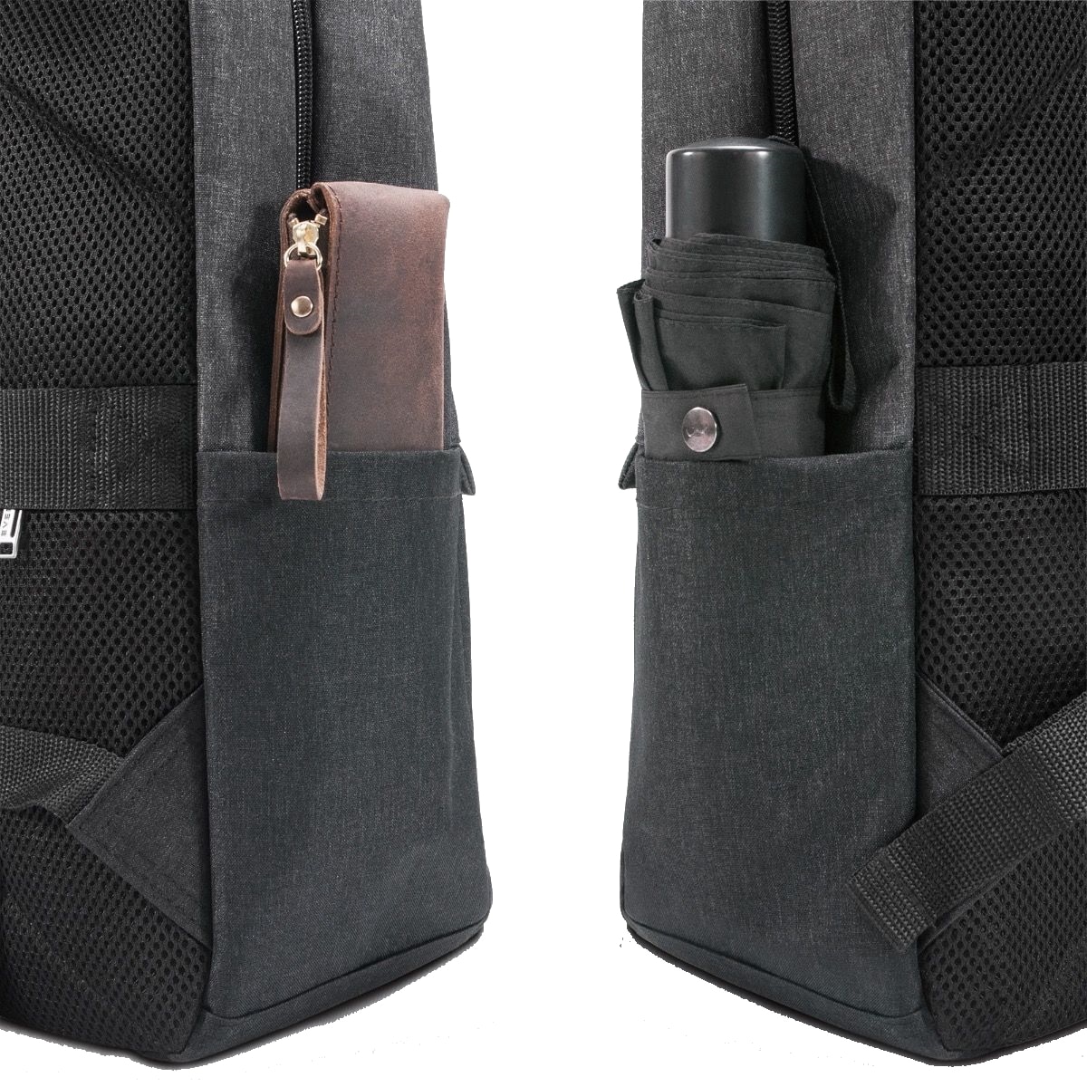 Rucsac Laptop EVERKI Light 106 Backpack, 15.6", Gri-Negru