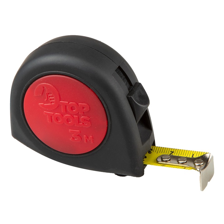 Ruleta metalica din otel, Top Tools 3 m x 16 mm