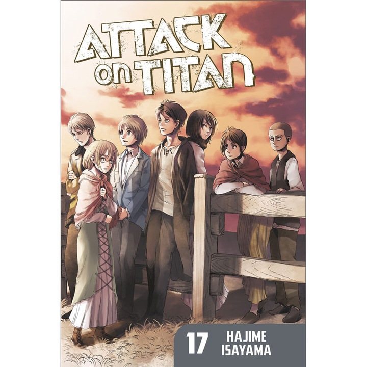 Manga: Attack On Titan, Vol. 17, Hajime Isayama, Angol Képregény
