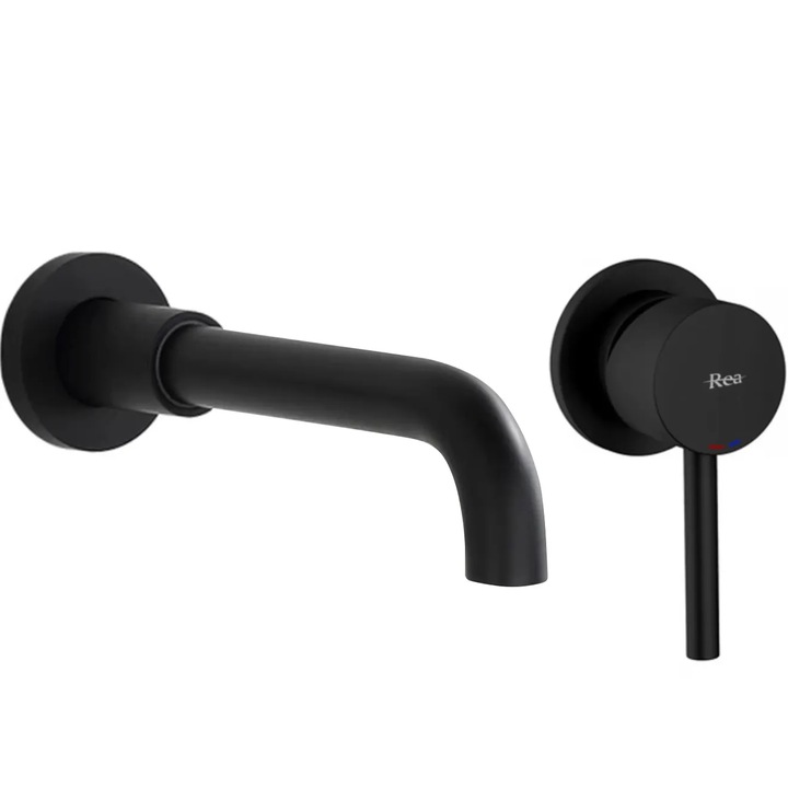 Вграден смесител Rea Lungo Long Black Mat Brass