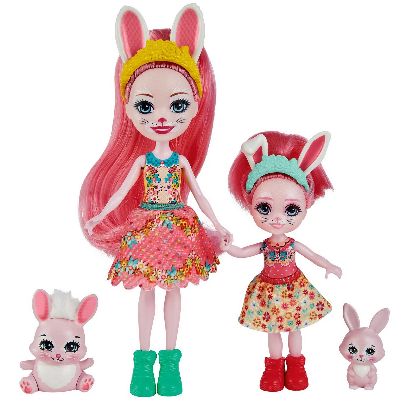 Set papusi Enchantimals - Bree Bunny & Twist si Bedelia Bunny