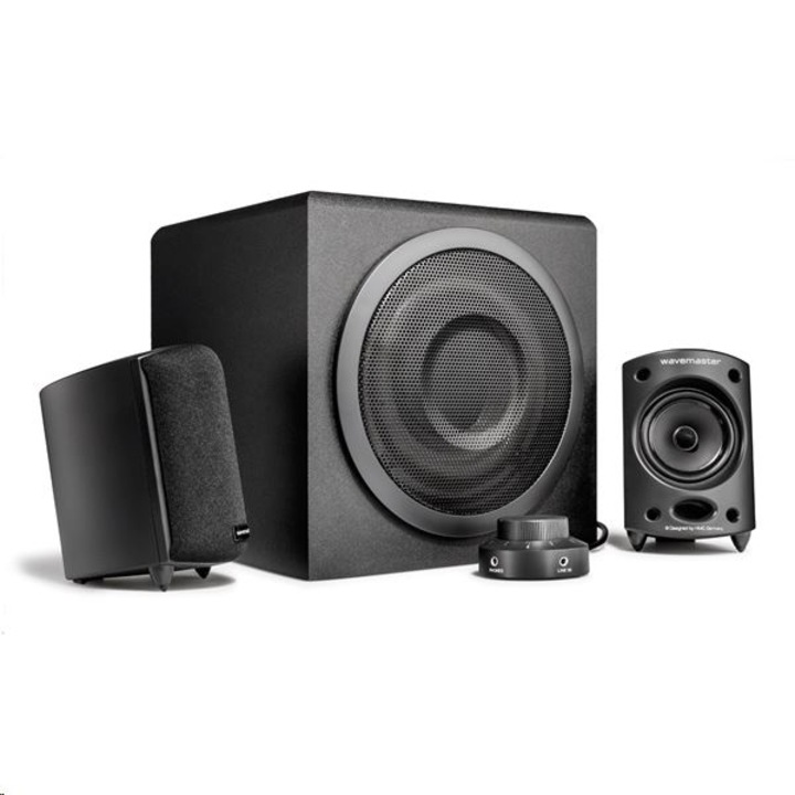WaveMaster MOODY 2.1 csatornás aktív hangszórórendszer fekete (66202) (wave66202)