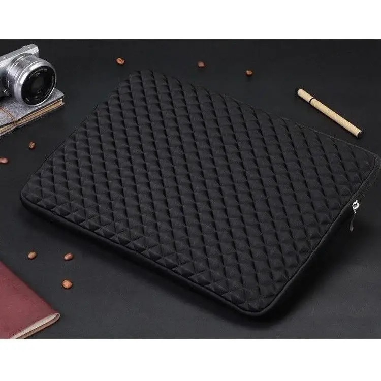 Husa Tech Protect Diamond, Compatibila Cu Laptop 13-14", Negru