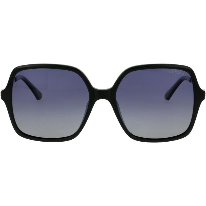 GUESS, Квадратни слънчеви очила с градиента, Златист, Черен
