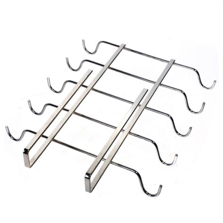 Suport Organizator, Suspendat Pentru Cani, Sferique, Metal, Cromat, 27x22cm