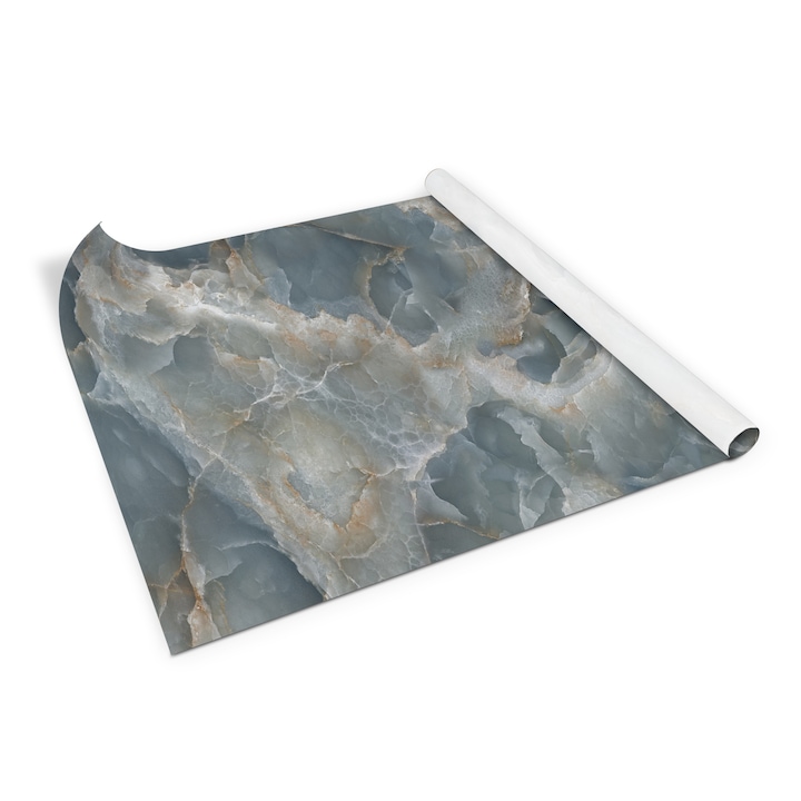Folie de mobila autoadeziva, Decormat, Traversarea Marmurei, Multicolor, 100 x 50 cm, 010130570010000053843