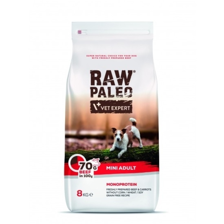 hrana uscata pentru caini raw paleo adult mini cu vita 8 kg imagen 6_1_
6
