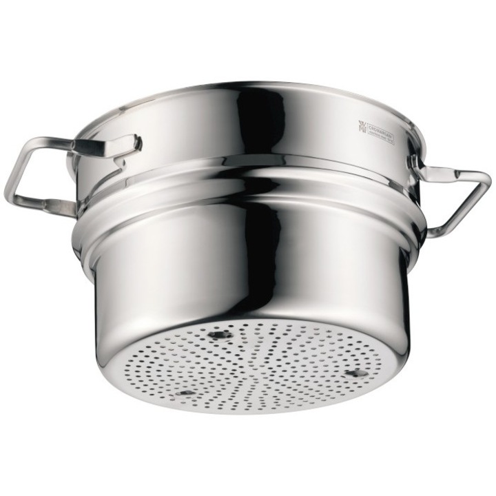 Sita pentru gatit la abur, WMF, Otel, 16/20 cm, Argintiu