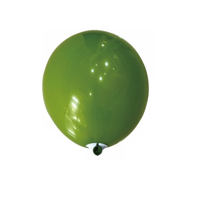 100 db-os latex lufi készlet, világoszöld, retro, 30 cm