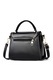 Дамска чанта, Мултифункционална, PU кожа, 22x11x25 см, Черна