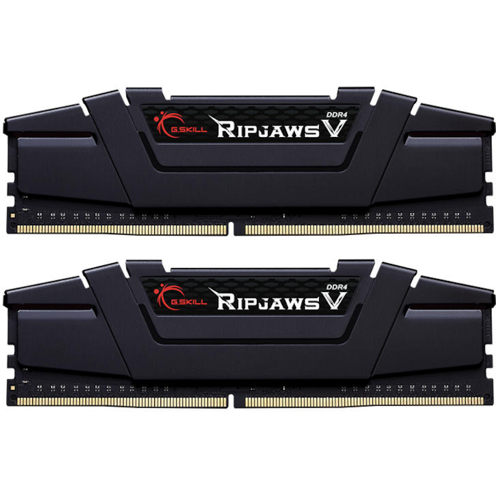 Оперативна RAM памет G.Skill Ripjaws V F4-4400C19D-64GVK, 64GB, 2x32GB, DDR4, 4400MHz