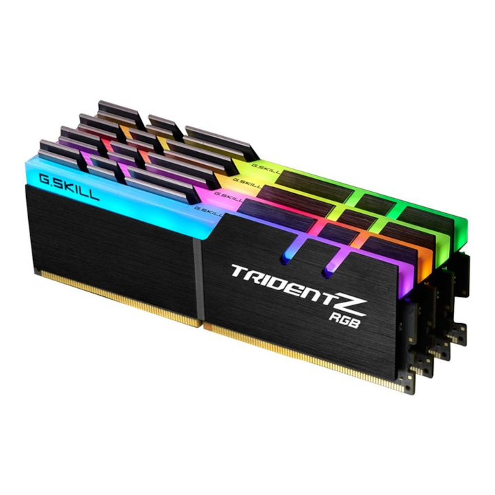 G.Skill TridentZ RGB Series - DDR4 - 32 GB: 4 x 8 GB - DIMM 288-pin - unbuffered (F4-3200C16Q-32GTZRX)
