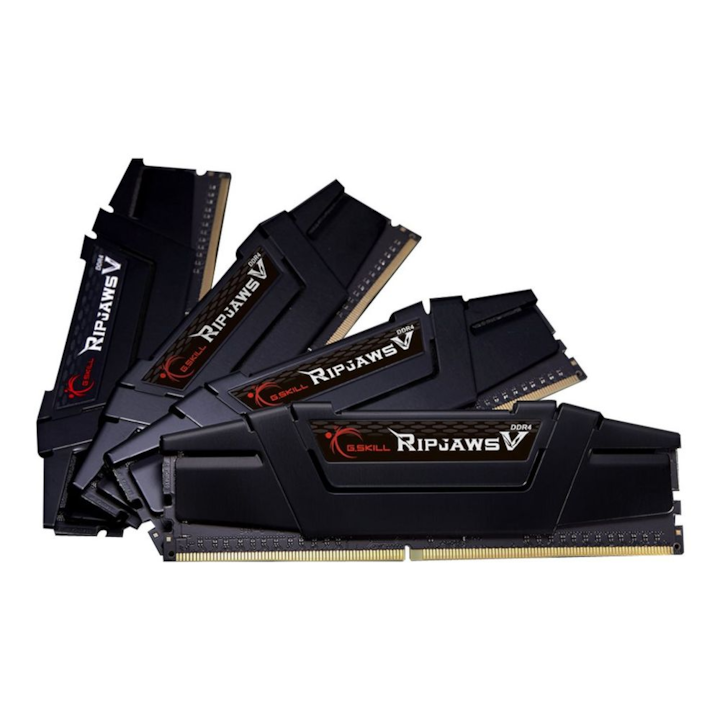 Оперативна RAM памет G.Skill Ripjaws V F4-3600C18Q-64GVK, 64GB, DDR4, 3600MHZ