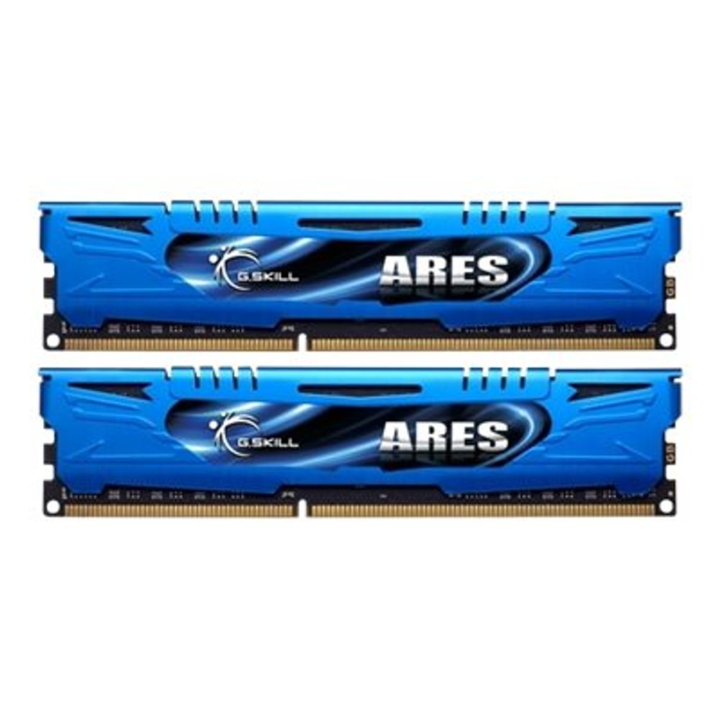 Памет RAM GSkill Ares, F32400C11D16GAB, DDR3, 16 GB, 2400MHz, CL11
