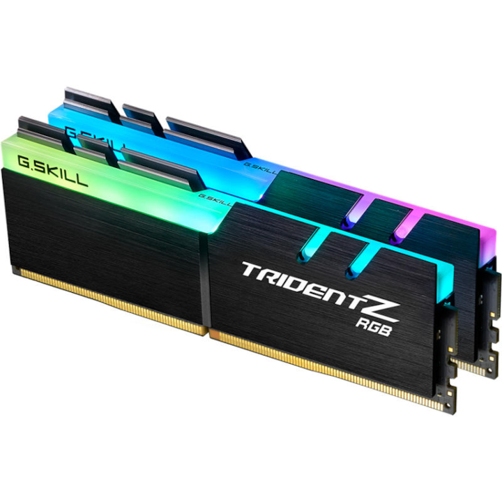 Оперативна RAM памет G.Skill Trident Z RGB F4-4400C19D-64GTZR, 64GB, 2x32GB, DDR4, 4400MHz