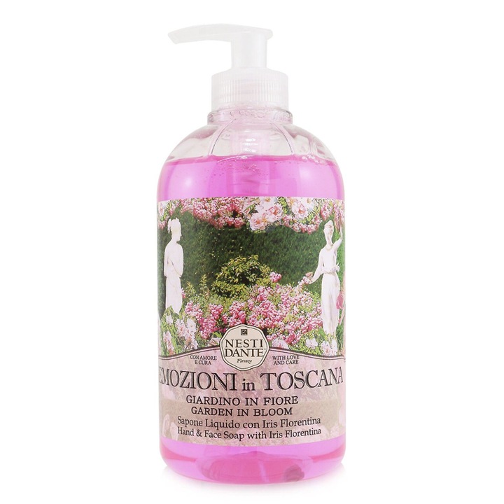 Течен сапун Nesti Dante Emozioni in Toscana Blooming Garden, 500 ml