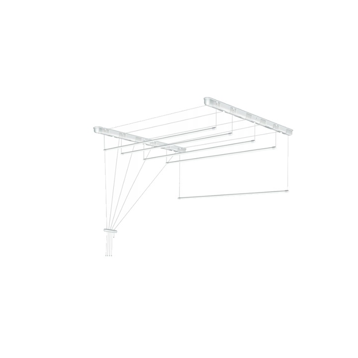 Сушилник за дрехи 7x130 см Sepio, Таван