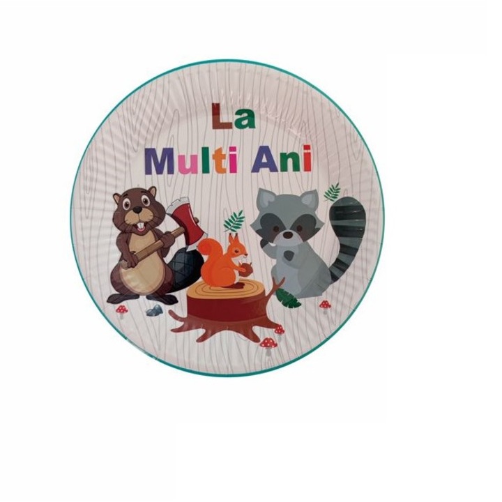 Комплект 8 парти чинии тип Гризачи 18 см