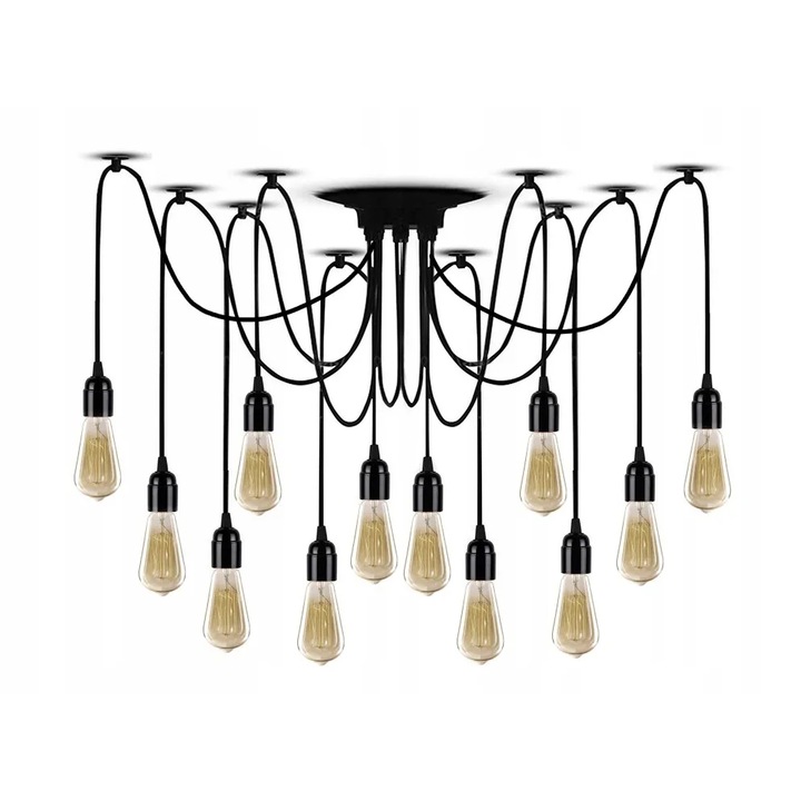 Toolight JDL-04 SPIDER 12 ágú mennyezeti lámpa