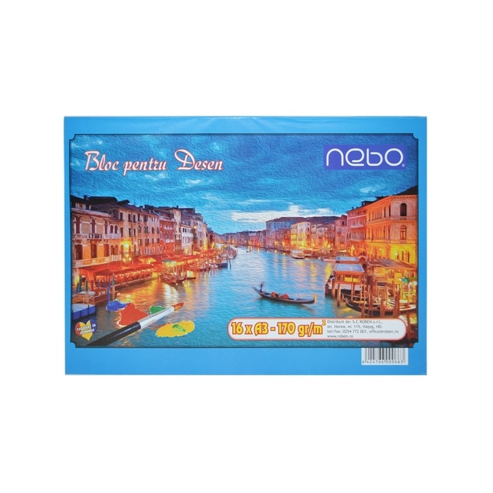 Bloc desen A3 16 file, 7Toys