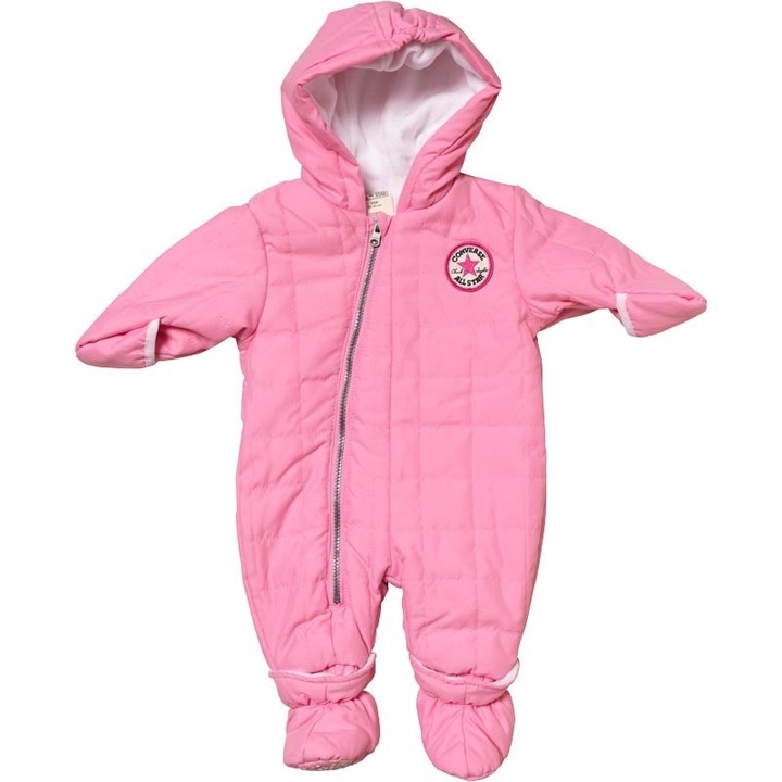 Salopeta Converse All Star Infant Snowsuit, Roz, Roz, 75 CM