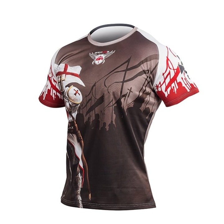 Tricou Armura Milites Christi, Multicolor, Multicolor