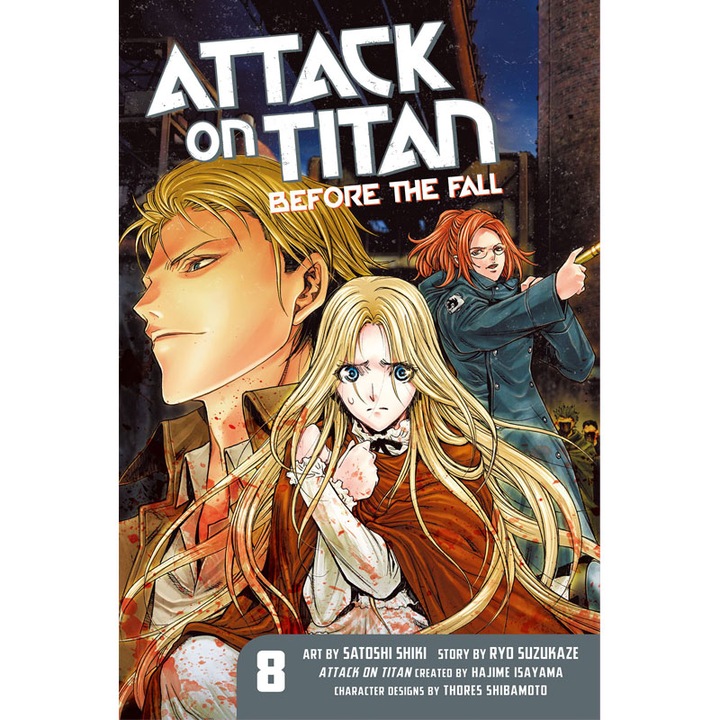 Manga: Attack On Titan Before The Fall, vol. 8, Hajime Isayama, Angol Képregény