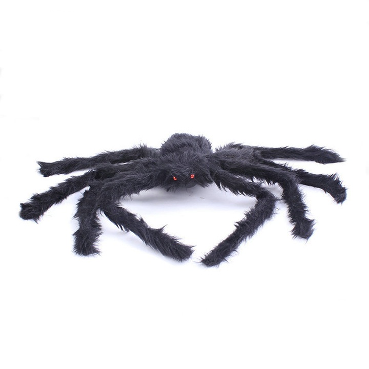 Óriás pók Halloweenre, Koungiam, 75 cm, fekete