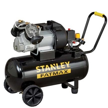 Compresor aer profesional Stanley DV2, 3 CP, 2 cilindri, 50 l capacitate rezervor, 10 bar presiune lucru, 250 l/min debit aer refulat Compresor aer profesional Stanley DV2, 3 CP, 2 cilindri, 50 l capacitate rezervor, 10 bar presiune lucru, 250 l/min debit aer refulat