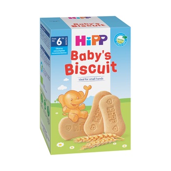 Biscuiti HIPP pentru Sugari, 150 g, de la 6 luni Biscuiti HIPP pentru Sugari, 150 g, de la 6 luni
