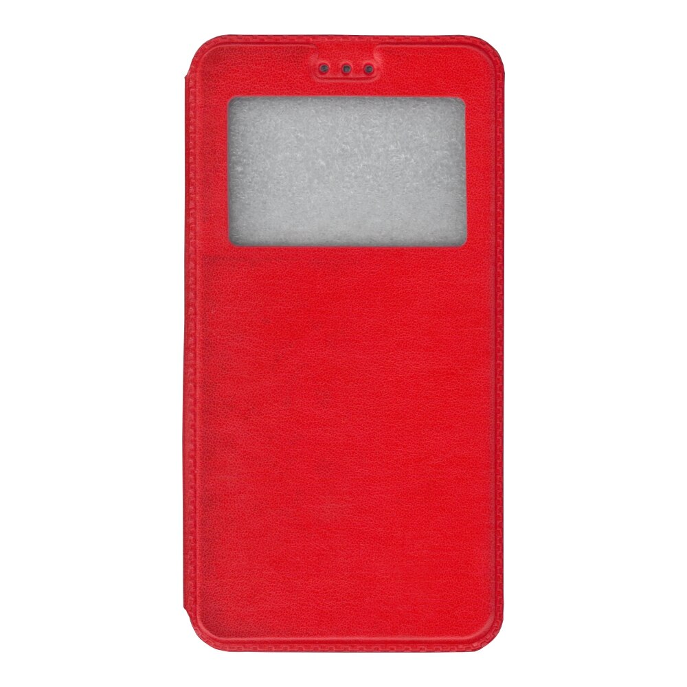 Husa de protectie flip s-view pentru Samsung Galaxy A7, Rosu