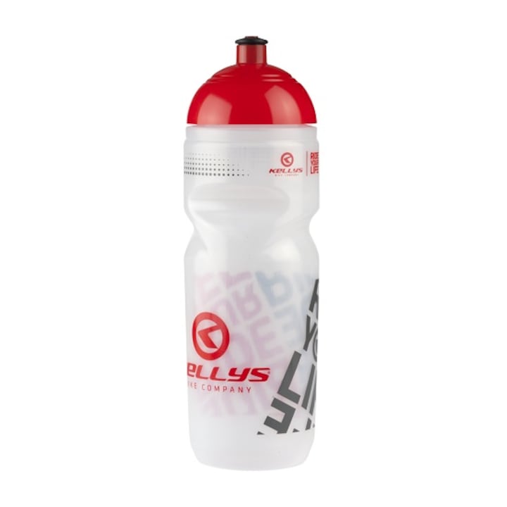 Kellys Karoo 0,7 literes átlátszó-piros palack