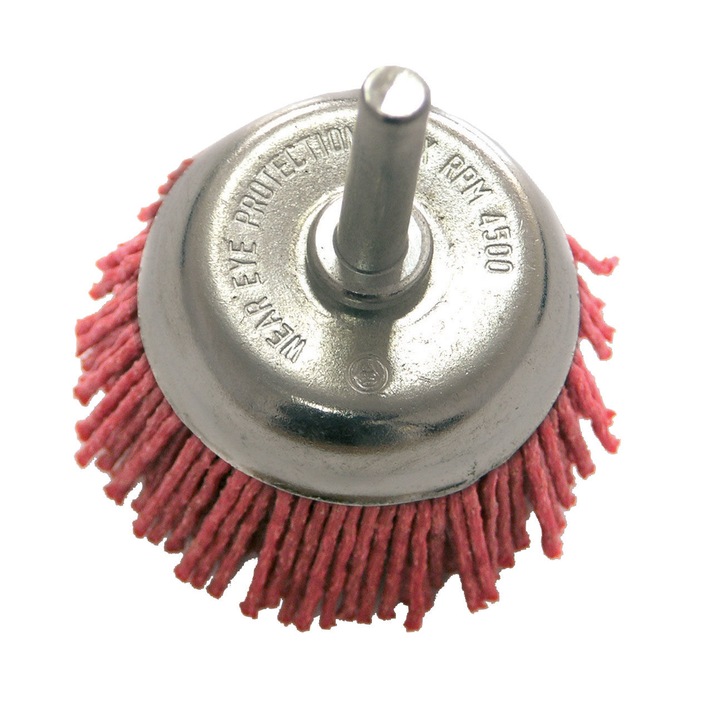 Perie Slefuire Tip Cupa Cu Tija 50mm
