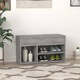 Banca pentru pantofi vidaXL, stejar sonoma, 80x30x45 cm, lemn prelucrat