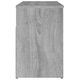 Banca pentru pantofi vidaXL, stejar sonoma, 80x30x45 cm, lemn prelucrat