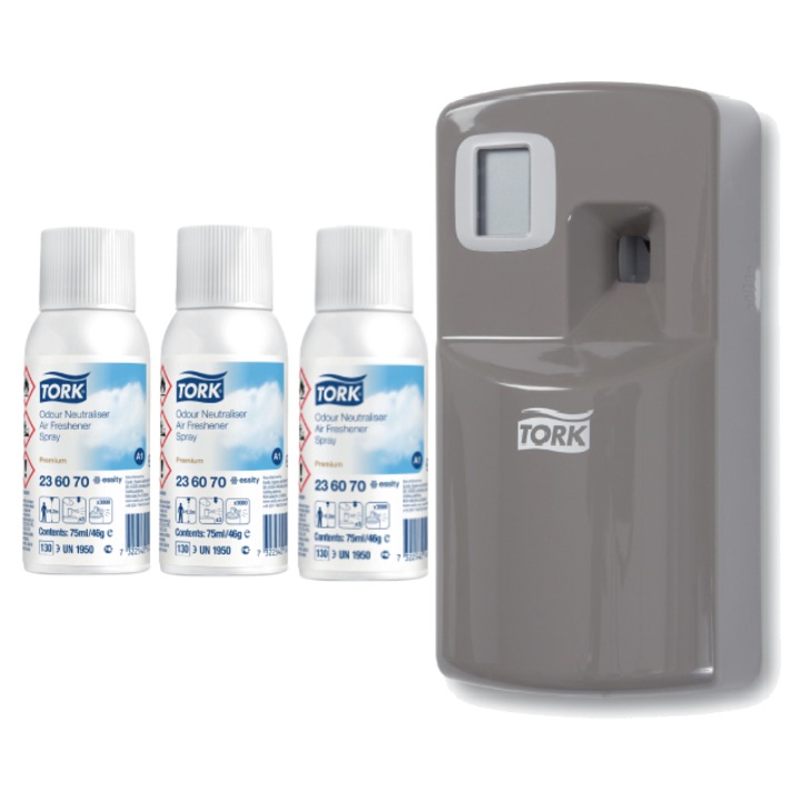 Комплект спрей за освежители за въздух Tork Premium A1, 236070, 75 ml ...