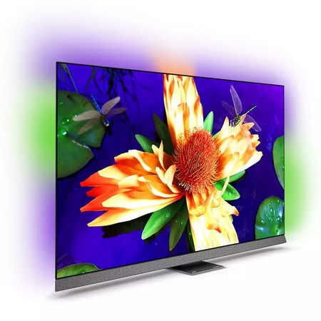 Televizor Philips OLED 55OLED907/12, 139 cm, Smart Android, 4K Ultra HD 100Hz, Clasa G