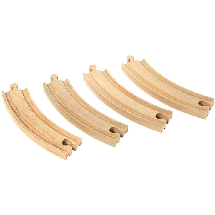 Set de joaca Brio - Sine de tren lungi si curbate