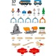 Set de joaca Brio Smart Tech - Tren de calatori cu sine si tunel