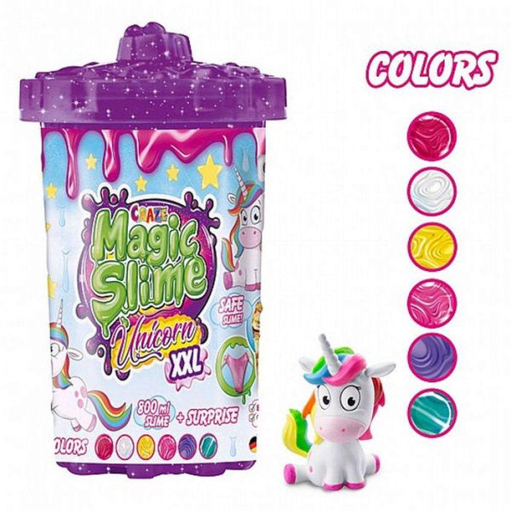 Slime magic Craze XXL, cu surpriza, unicorn - eMAG.ro