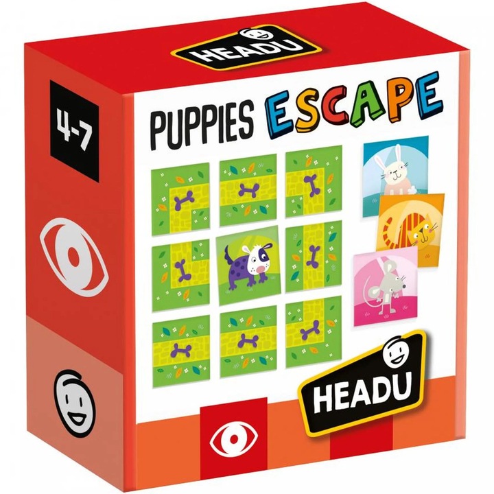 Пъзел Headu - Помогнете на кучето да избяга от лабиринта